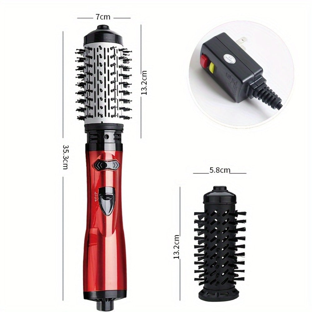 Rotating Hot Air Brush 2-in-1 Auto Curl & Straighten Styling Comb, One-Step Salon Blowout Results at Home — image 7