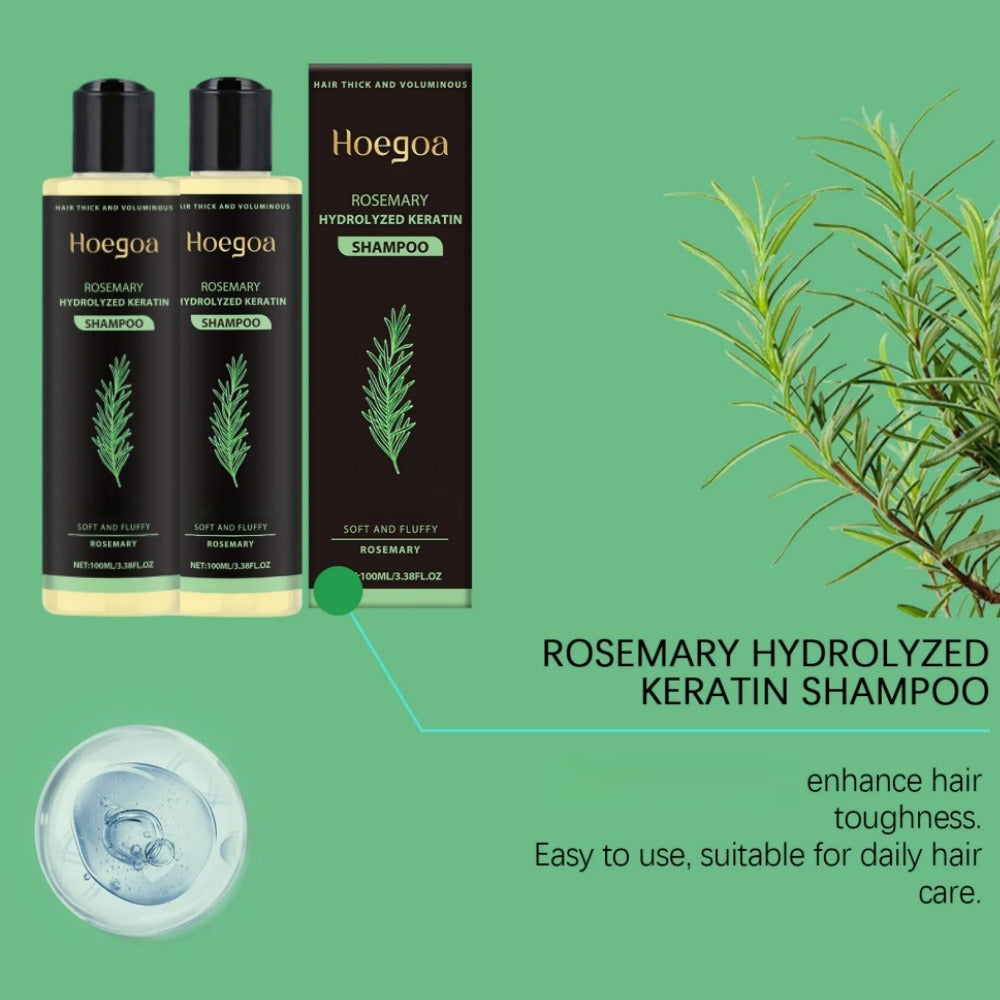 Rosemary Shampoo 2 Pack for Women & Men, Deep Cleansing Strengthening Hair Care with Rosemary Extract — image 7