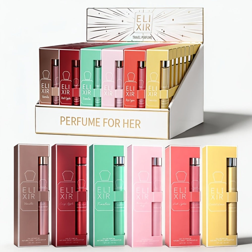 Women's Perfume Gift Set with Six Eau de Parfum Travel Sprays, 1.18 oz Each in Two Assortments — image 7