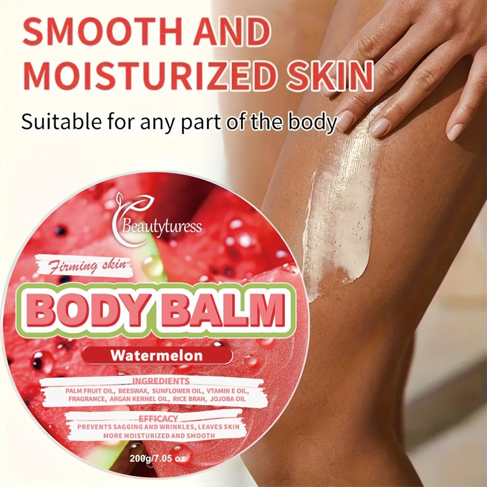 Body Butter Cream 200g Shea Butter Vitamin C Glycerin – Deep Moisturizing Body Glaze for Dry Skin Long-Lasting Hydration Hypo