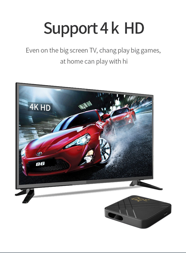 Android Set-top Box 4K TV Box HD Smart Player Dual-band WiFi