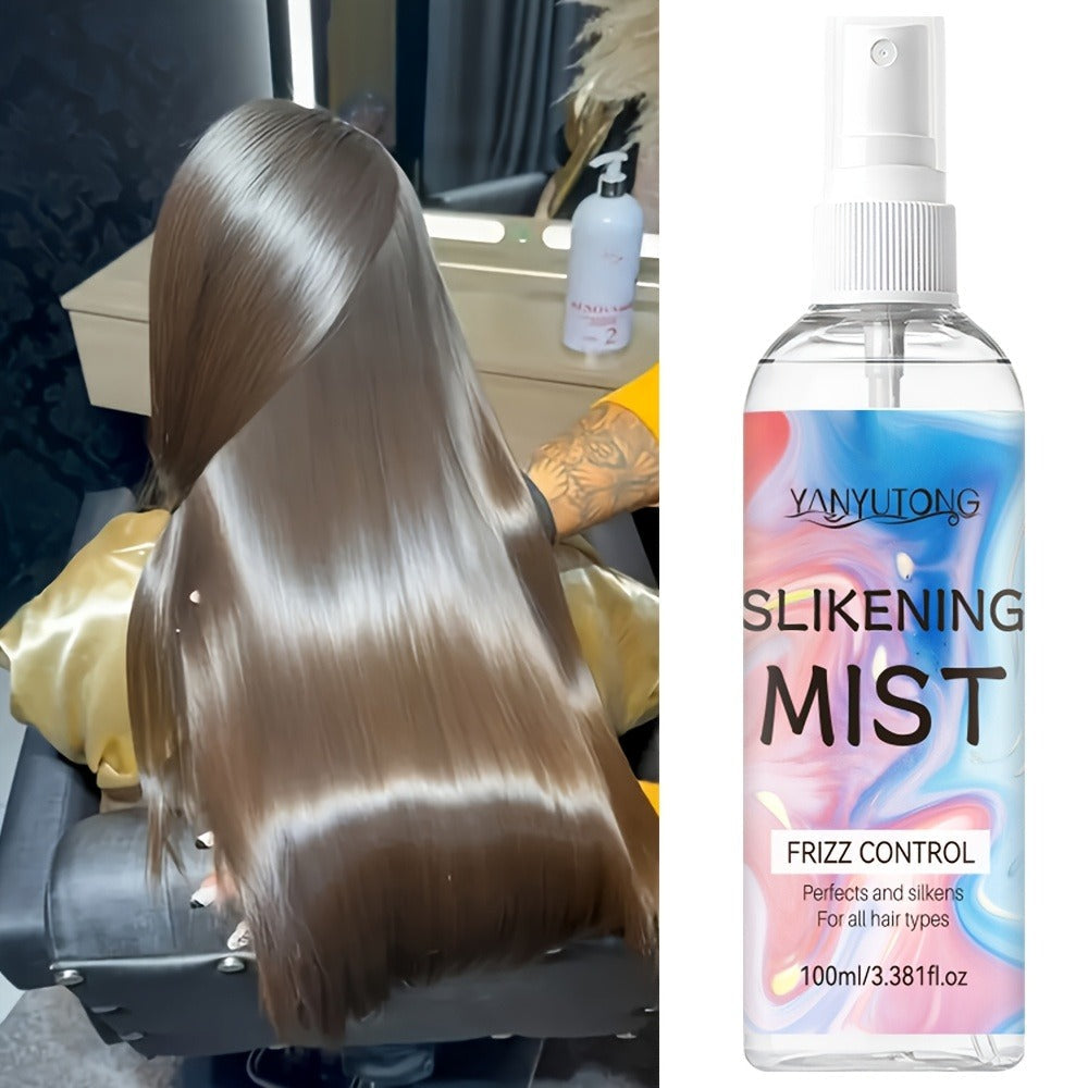 Perfumed Hair Mist Smoothing Spray 100ml – Heat Protection, Anti-Frizz, Moisturizing & Detangling Leave-In Formula | Long-Las