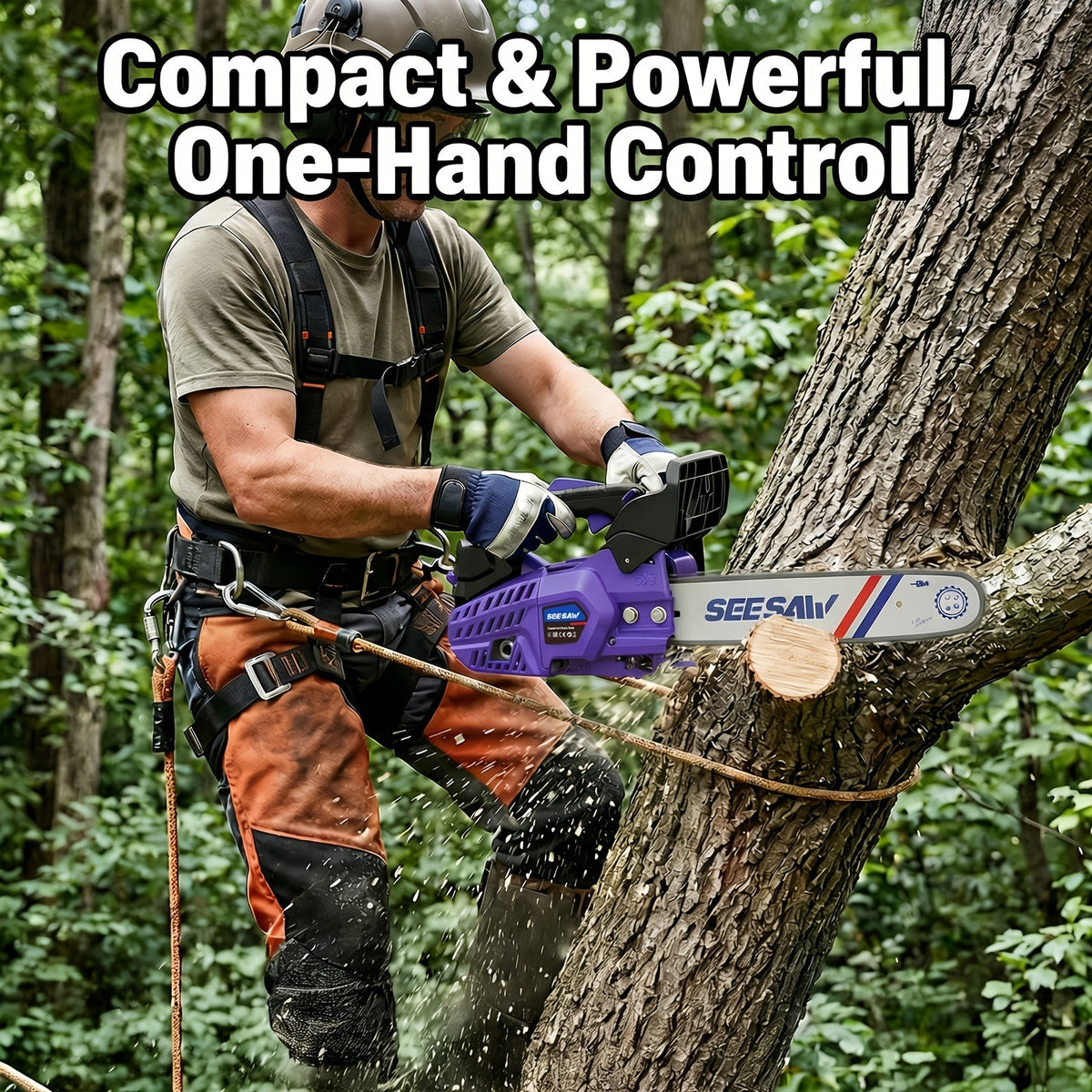 Mixed Gas Chainsaw Options with 12-Inch Compact Color Models and 20-Inch BlackRed Configuration — image 6