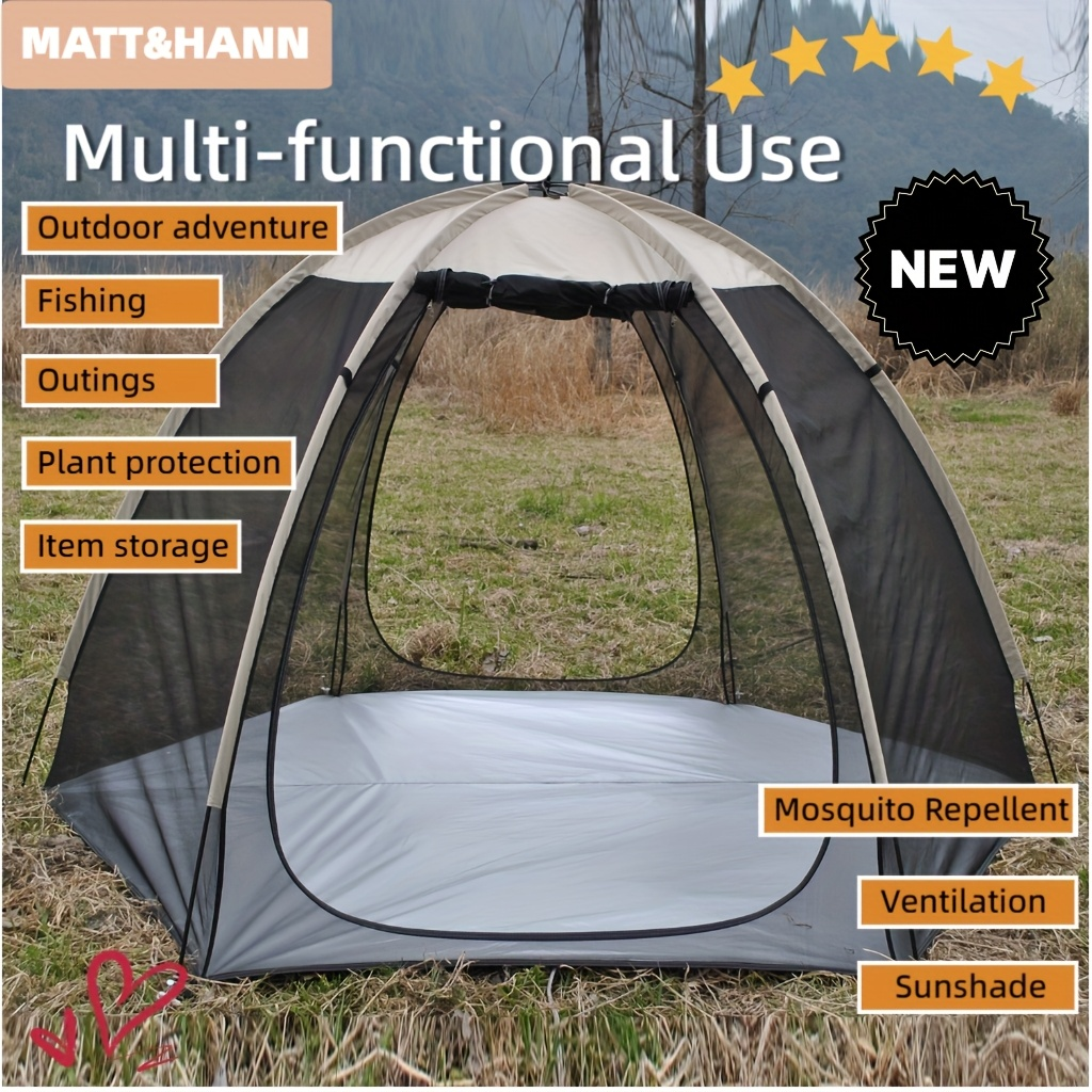 Screen Tent Large Portable Dome Oxford UV Resistant Outdoor Shelter — image 8