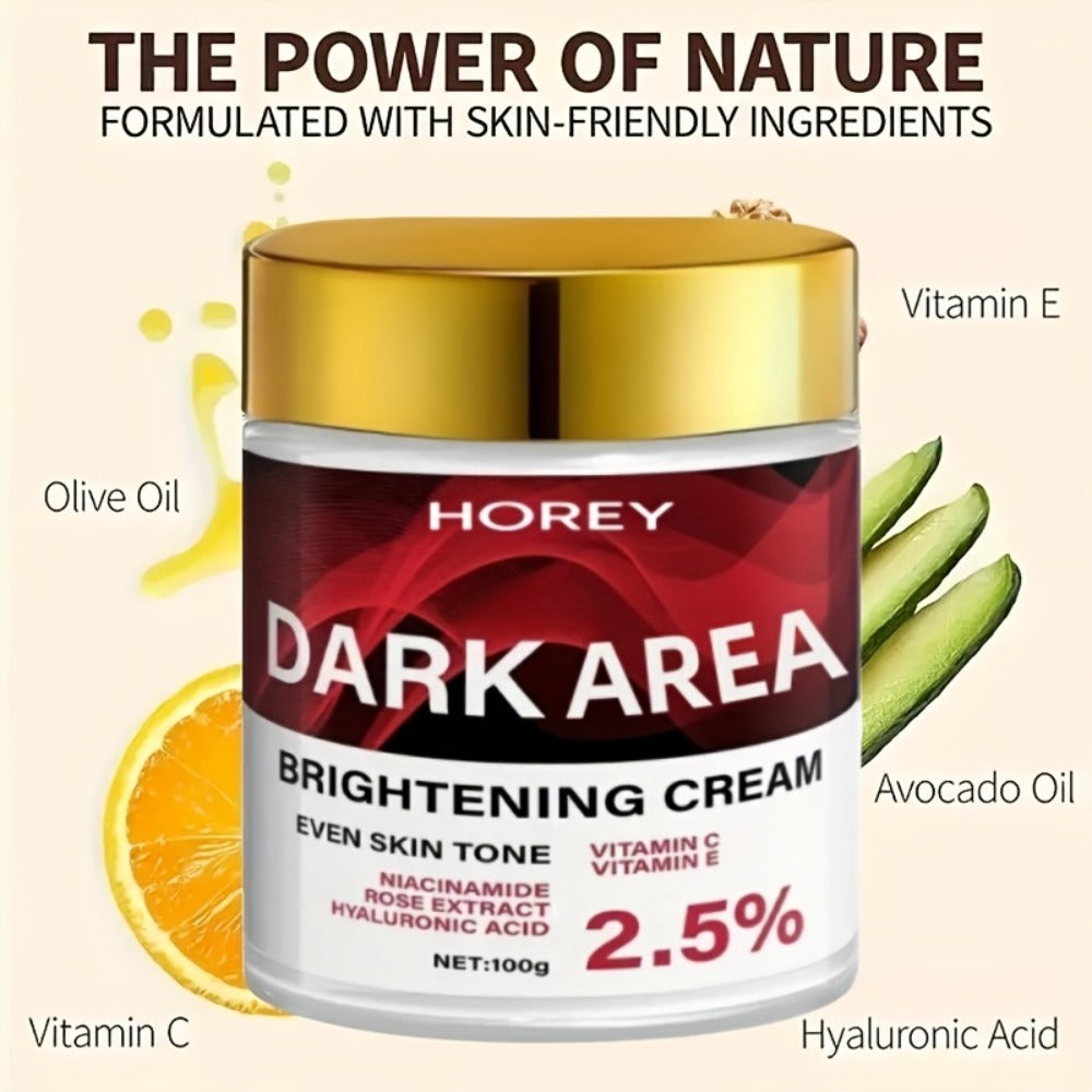 Face Cream Vitamin C 2.5% Formula with Glutathione, Vitamin E and 100g Morning or Evening Format — image 6