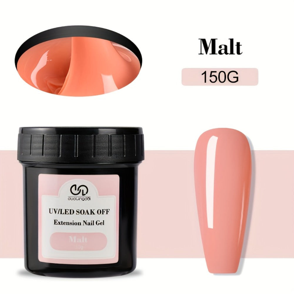 Builder Gel for Nail Extensions 150g Apex Strengthening Kit 13 Shades Clear White Pink Nude Milky Jelly Salmon UV LED Cure Pr