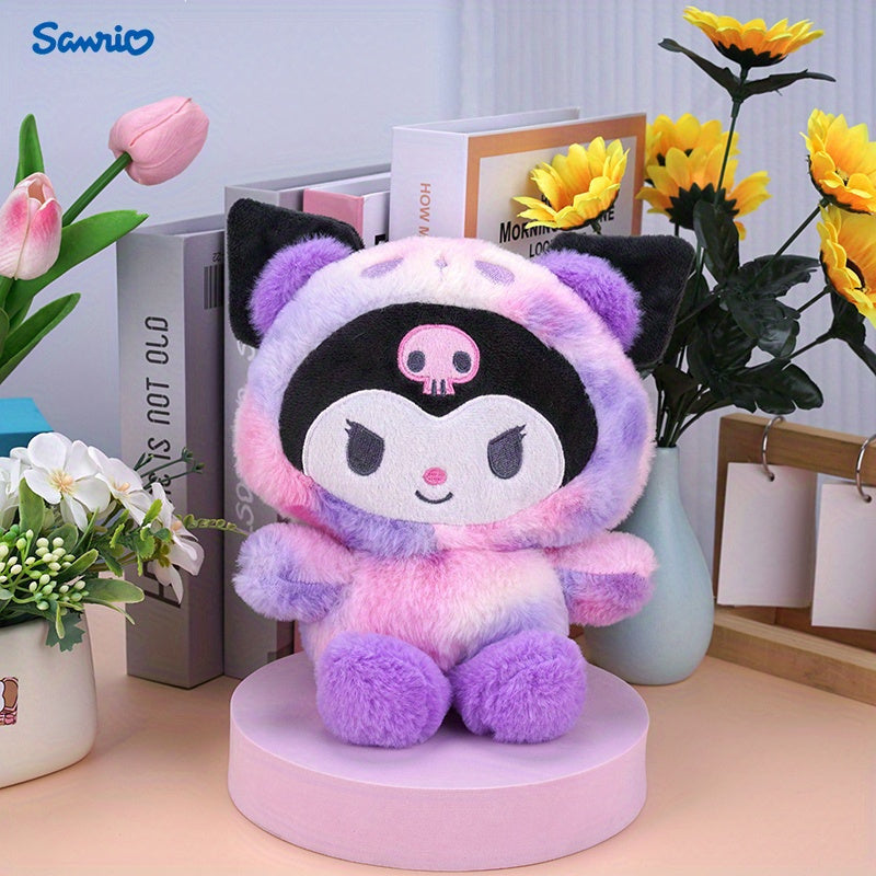 Plush Toy Character Collection with Four Styles, Soft Fabric and Desk-Ready Sitting Designs — image 1