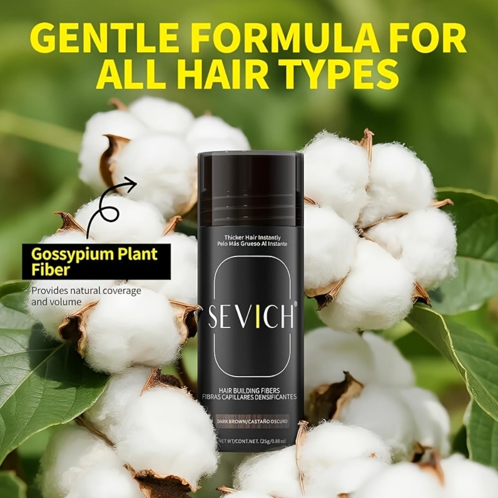 Hair Thickening Fibers Set 2-in-1 with Applicator Spray - Instant Volume & Fuller Look for Thinning Hair — image 18