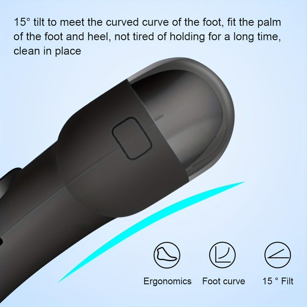 Foot Callus Remover Electric Rechargeable 3 Interchangeable Grinding Heads LCD Display Portable Electronic — image 9