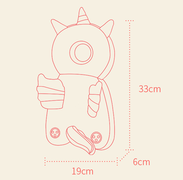 Baby Breathable Tencel Anti-fall Protection Pillow