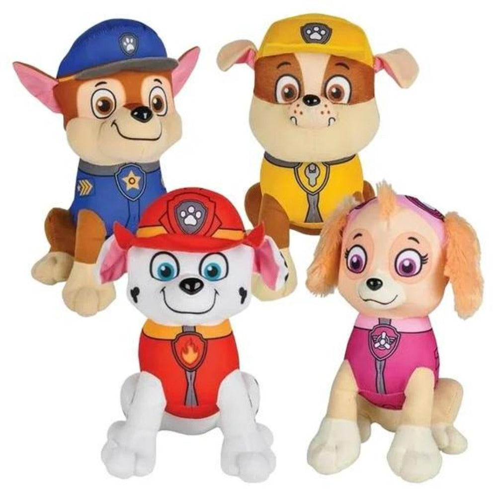 Stuffed Animal Four-Character Rescue Pup Set with 8-Inch Figures and Color-Coded Uniform Details — image 2