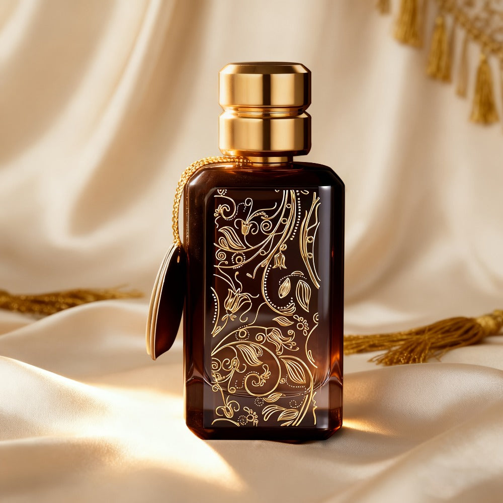 Agarwood Oud Arabic Perfume for Men 3.4 oz Luxury Woody Oriental Cologne - Dubai Middle East for Bath Time, Home Spa and Pers
