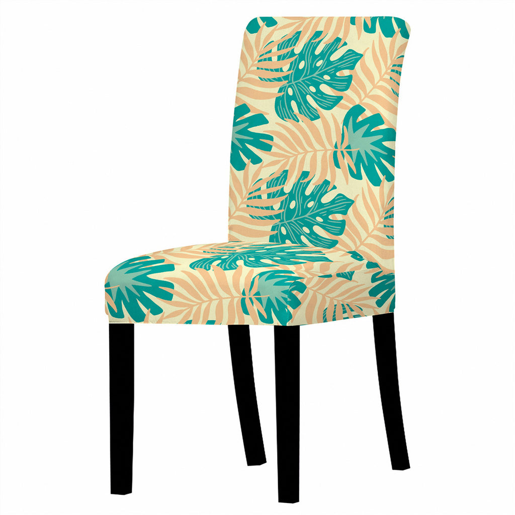Home Dining Table Printing Stretch Chair Cover