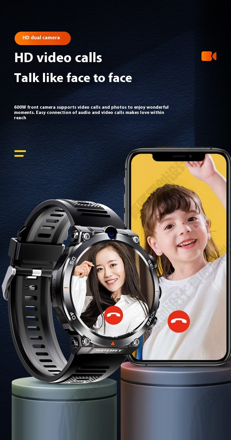 H10 Multi-function Dual Camera Sports Smart Phone Watch