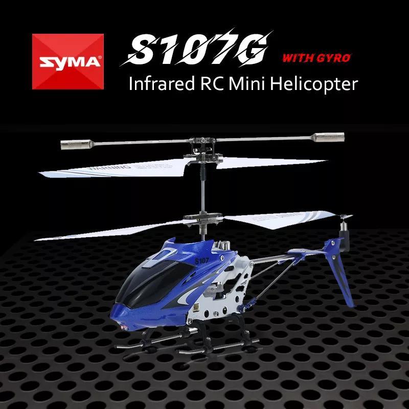 Syma S107G RC Mini Helicopter 3.5 Channel Infrared Gyro Stable Hover Indoor Remote Control Helicopter — image 9