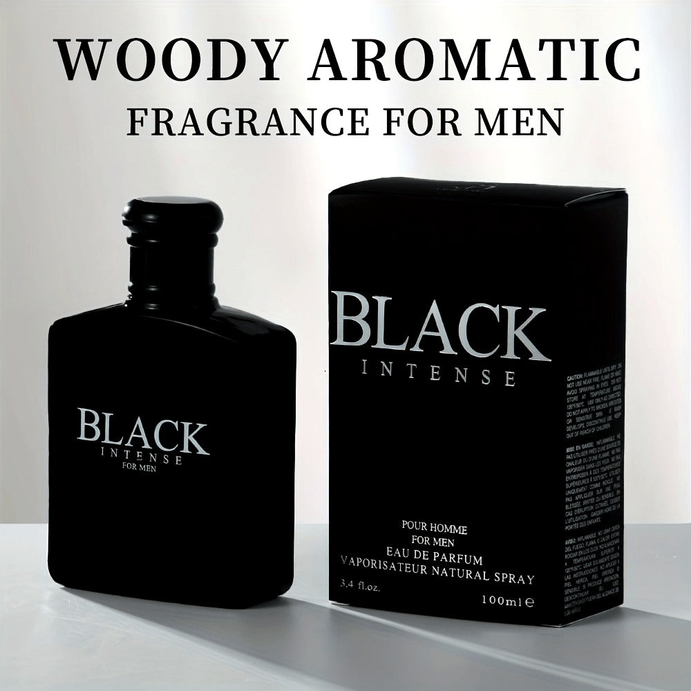 Men's Eau de Toilette Spray 3.4oz 100ml - Woody Fresh Masculine Cologne with Sage Lemon Absinthe EDT Fragrance for Men — imag
