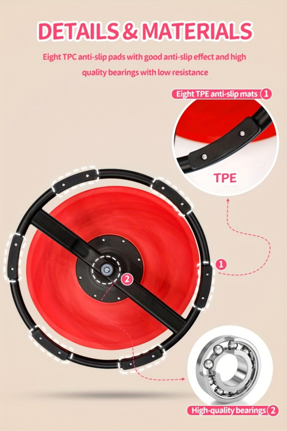 Kids Sit & Spin Sensory Chair, Sturdy Motor Skills Trainer for Sensory Play, Indoor & Outdoor Use — image 13