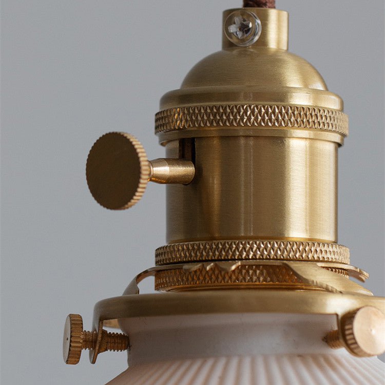 Nordic Japanese Simple Creative Light-transmitting Porcelain Chandelier