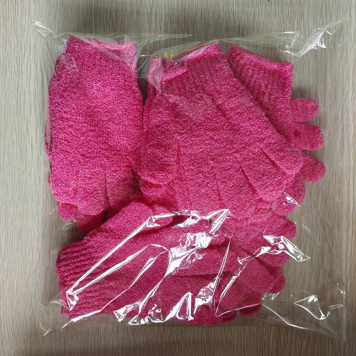 Exfoliating Shower Gloves 20 Pairs Dual-Sided Nylon Bath Scrub Mitts – Body Exfoliation, Spa Massage & Deep Cleansing Gloves 