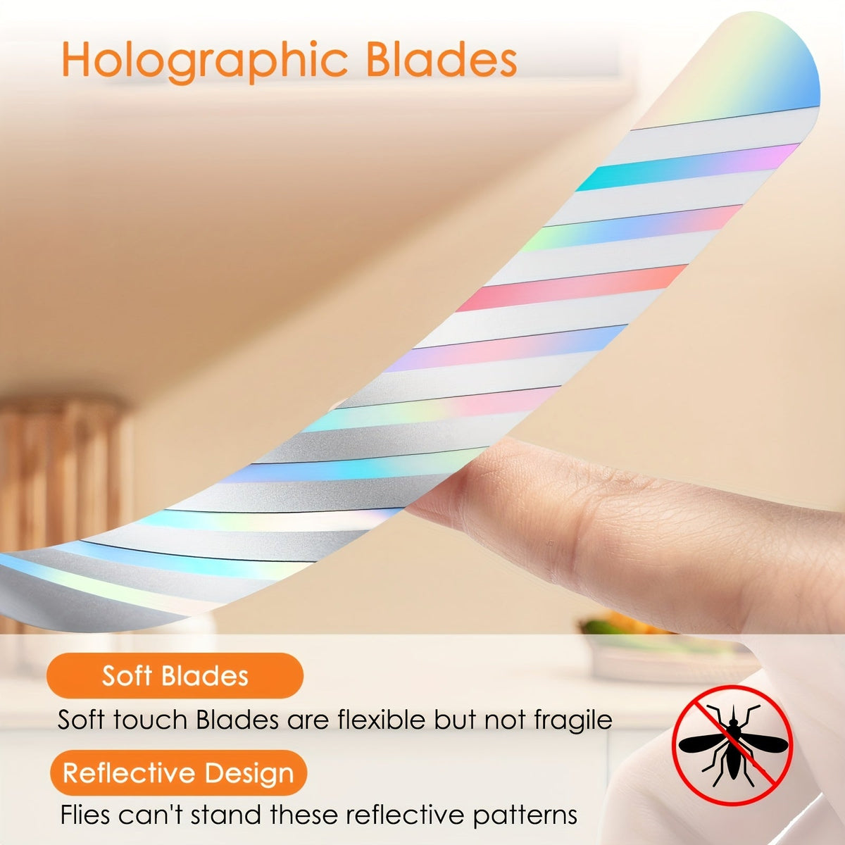Fly Fan for Table 4 Pack - USB Rechargeable Fly Fan with LED Lights with the Listed Color, Size or Set Options for Everyday C