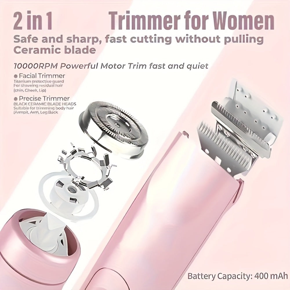 Electric Shaver with USB Rechargeable Power for Dry or Wet Use in Three Colors — image 7