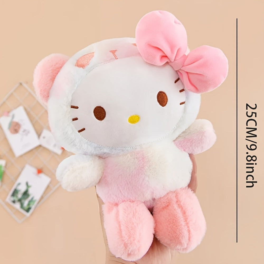 Sanrio Plush Doll, Hello Kitty Kuromi Cinnamoroll My Melody Kawaii Stuffed Animal Character Toy, Cute Gift for Girls & Teens 