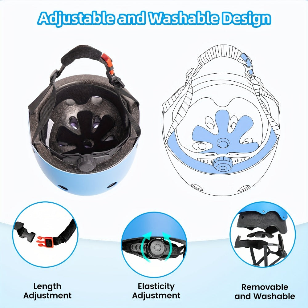 Kids Bike Helmet Adjustable XXS Toddler, ABS+EPS Unisex Sports Helmet with Removable Liner, 11 Vents — image 7