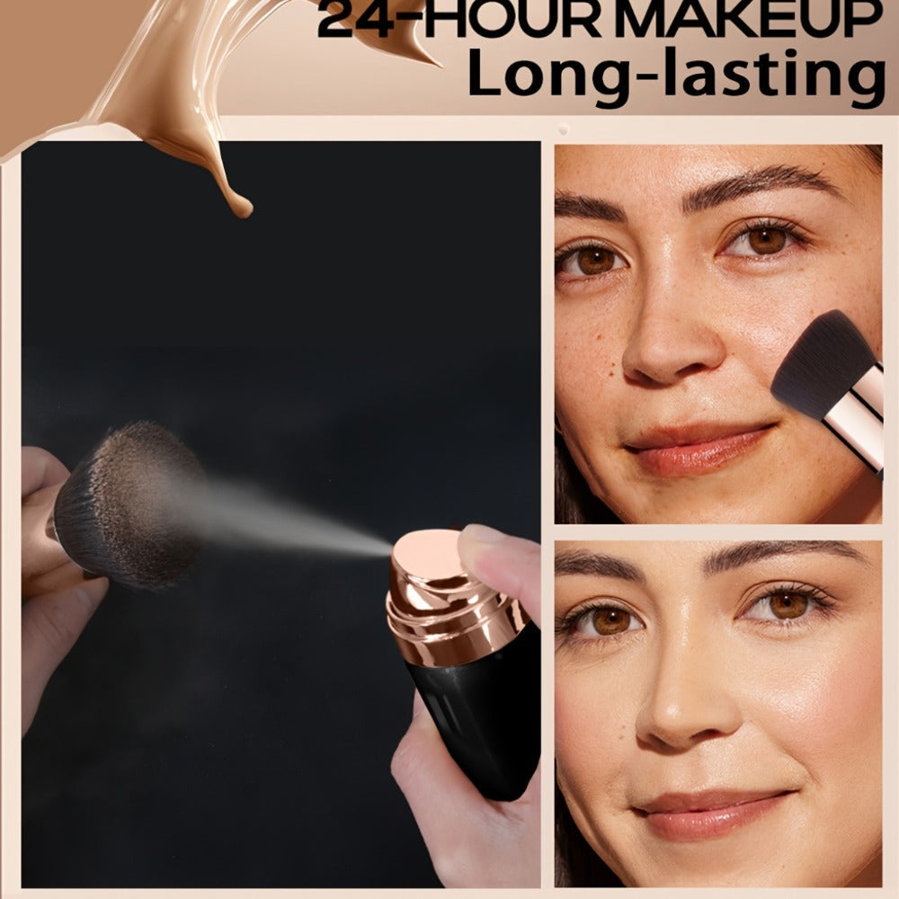 IMEASY 70ml Air-Spray Liquid Foundation and Flat-Top Brush Set in Shade Codes 01, 02 or 03 — image 4
