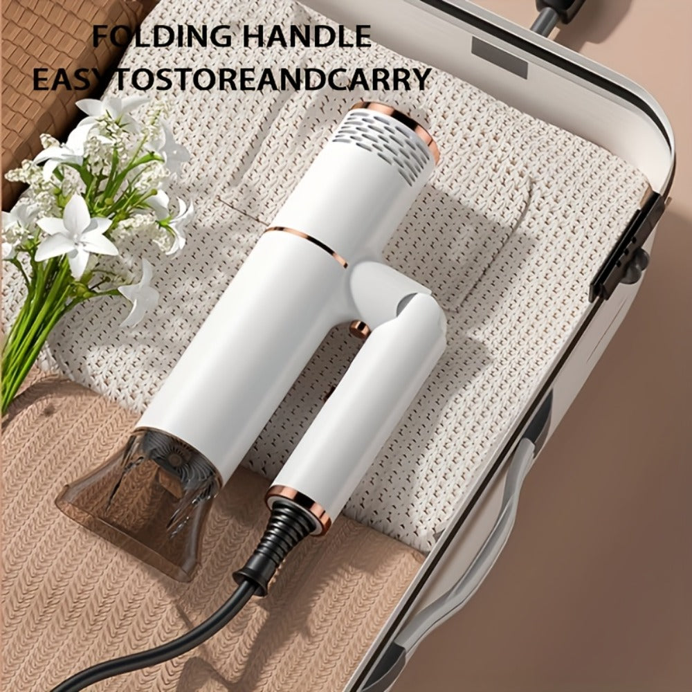 Foldable Hair Dryer with Storage Stand, Concentrator-Style Nozzle, Hot and Cold Air Labels and Four Colors — image 7