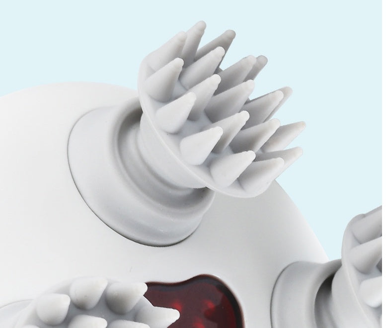 Cross-border New Intelligent Kneading Electric Head Massager