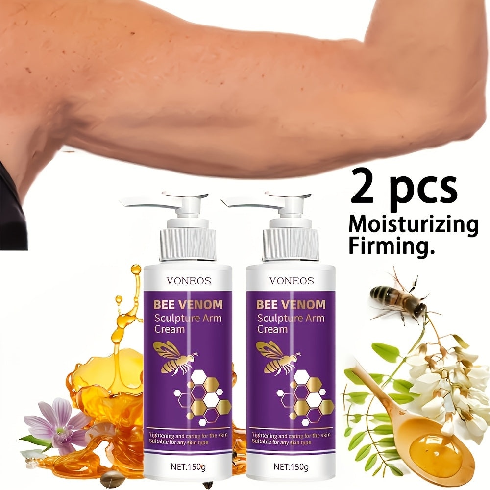Body Cream VONEOS Bee Venom 150g Pump Bottle with One or Two Piece Options for External Arm Application — image 11