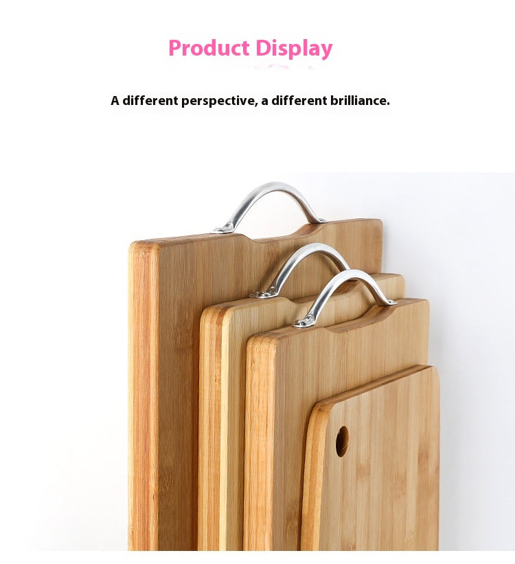 Kitchen Cutting Board Double-sided Bamboo Thickened Cutting Board