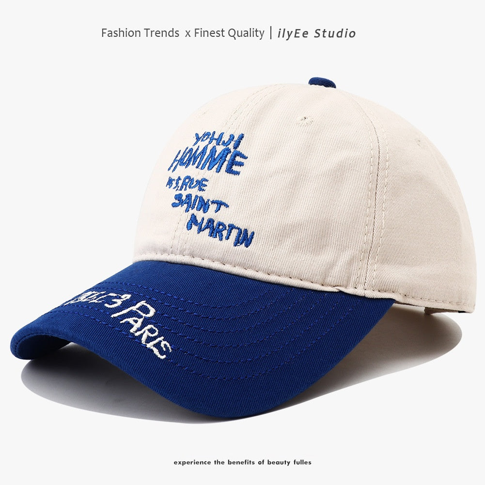 Big Head Circumference Peaked Cap Fashion Trendy Baseball Cap For Men
