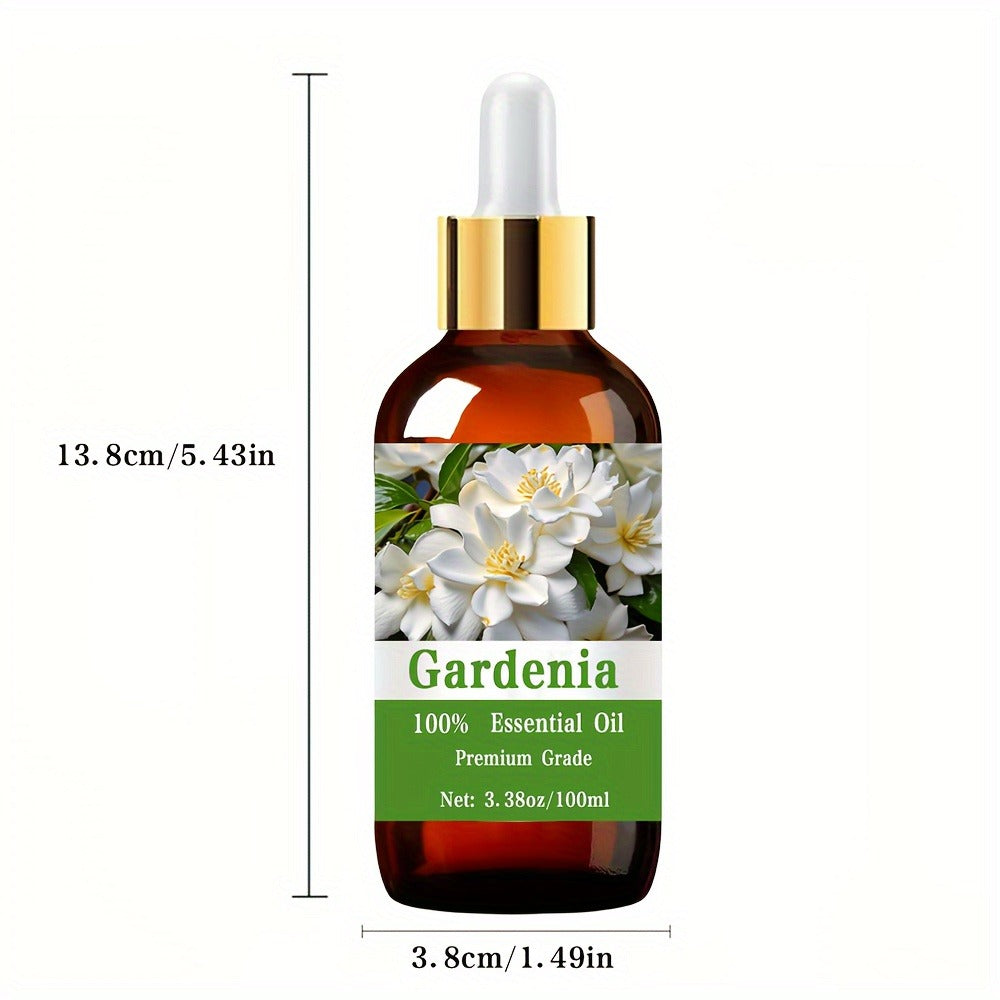 Aromatherapy Oil Gardenia Floral Aroma in 100ml Bottle with Lightweight Fast-Absorbing Texture — image 5