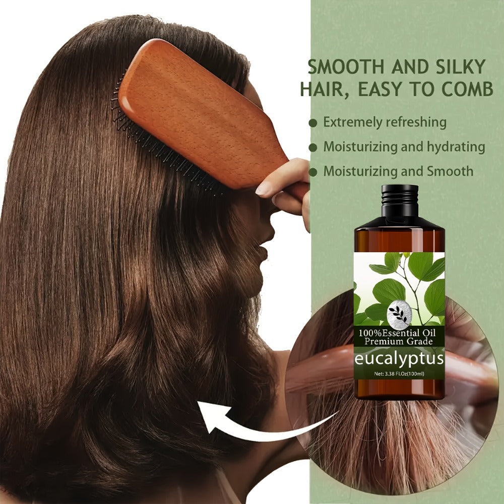Essential Oil Eucalyptus Aroma in 100ml Bottle for Massage, Aromatherapy, Diffuser and Personal Care — image 4