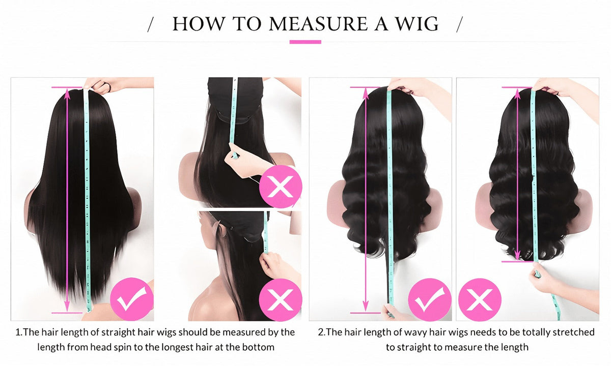 Glueless Straight Human Hair Wig 4x4 Lace Closure Pre-Plucked Natural Hairline Versatile Parting Natural Black 12-28 Inch Wom