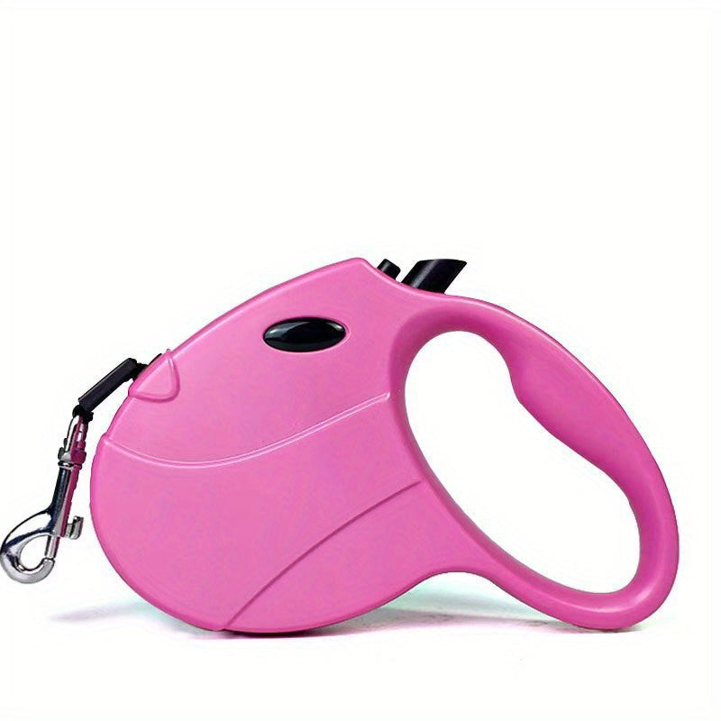 Retractable Dog Leash with 16-Foot Tape and Five Red, Black or Pink Light and No-Light Configurations — image 18