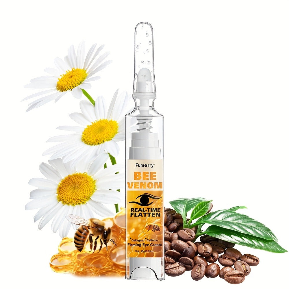 Bee Venom, Caffeine and Collagen Eye Cream Pen with White-and-Gold Body and Precision Dispenser Tip — image 11