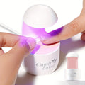 Mini UV LED Nail Lamp, Portable Compact Gel Nail Curing Light for Travel & Home, Fast Gel Polish Dryer — image 8