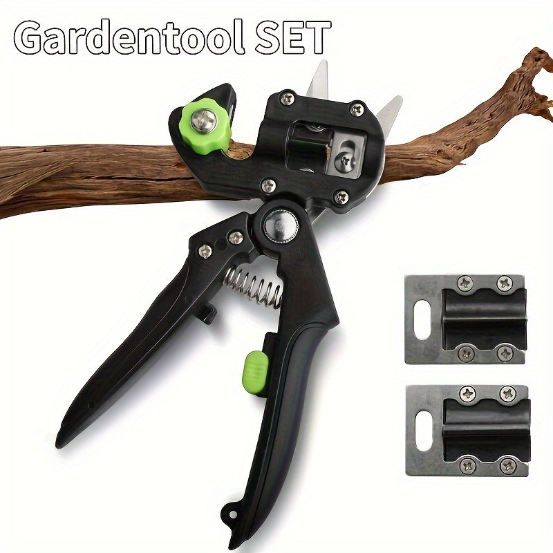 Hand Grafting and Pruning Shears with High-Carbon Steel Selection, V, Omega and U Blade Profiles — image 12