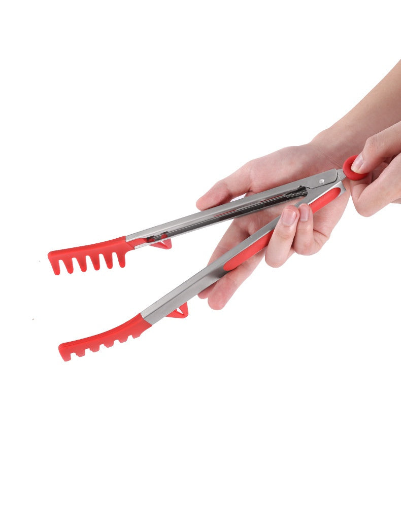 Multifunctional Food Tong Made Of Silica Gel