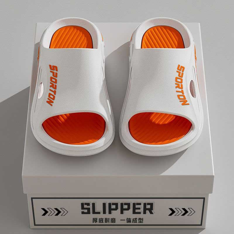 Fashionable Thick-soled Home Non-slip Slip-on Slippers
