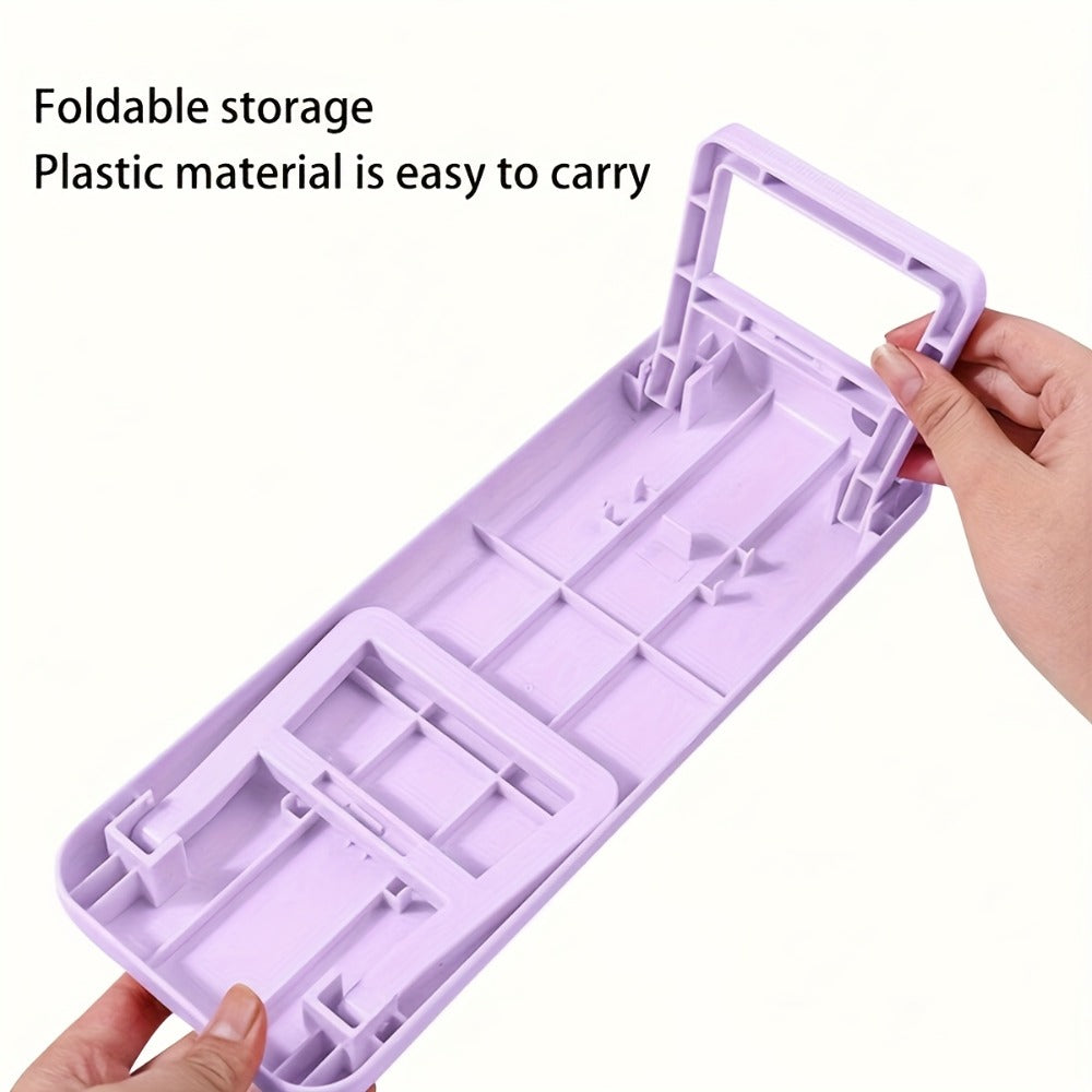 Folding Nail Armrest Hand Rest for Nail Technicians – Cushioned Wrist Support Pillow Bracket, Portable Manicure Table Stand —