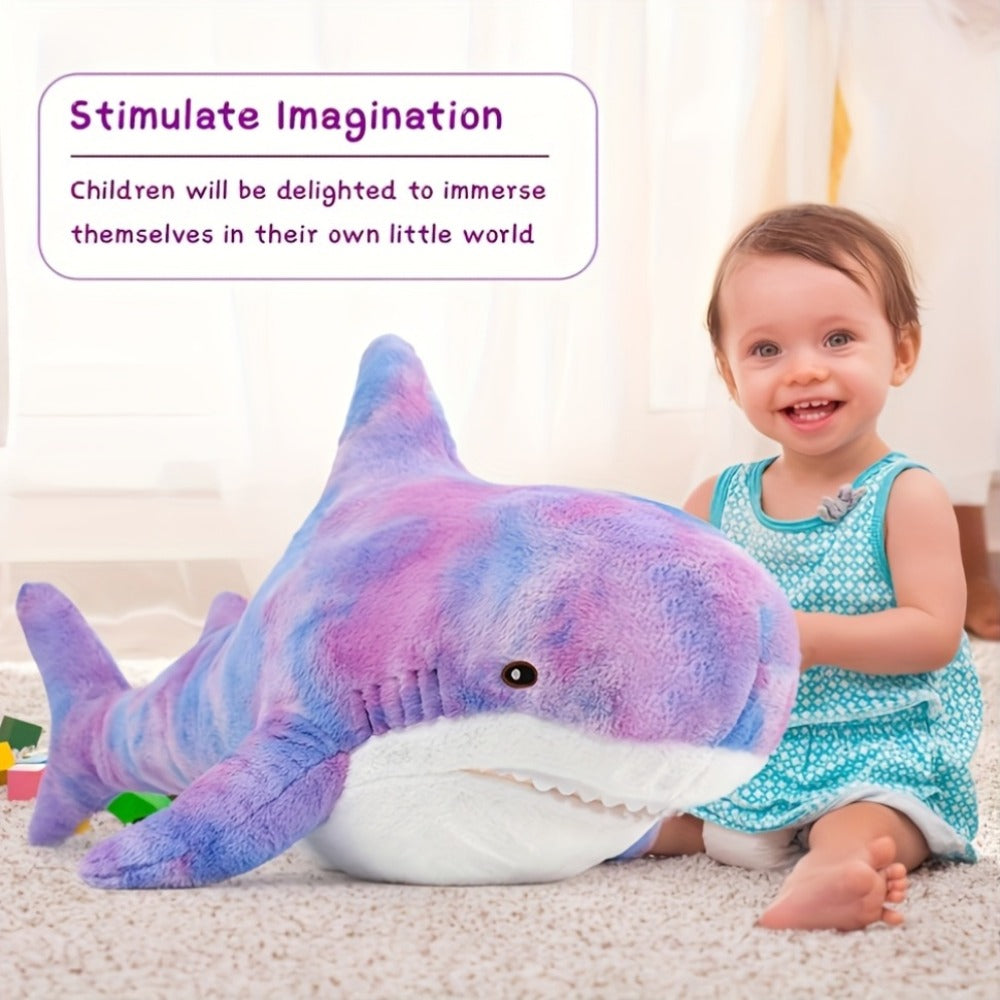 Shark Stuffed Animal Pillow, Cute Plush Throw Pillow for Couch & Kids Room, Birthday Gift for Girls — image 2