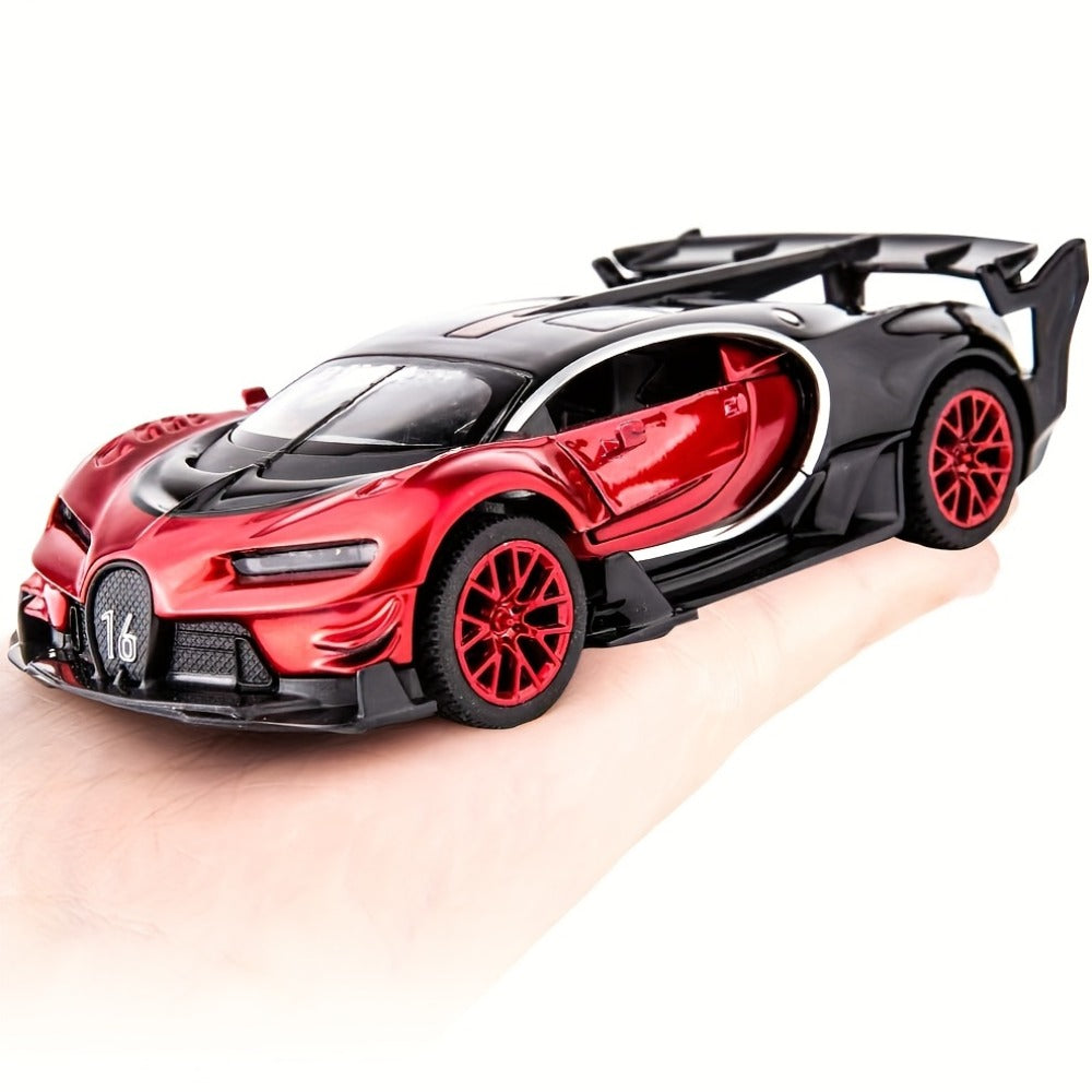 1:32 Vision GT Supercar Die-Cast Pull-Back Toy Car with Lights & Sounds, Zinc Alloy Model Car for Kids & Collectors — image 4