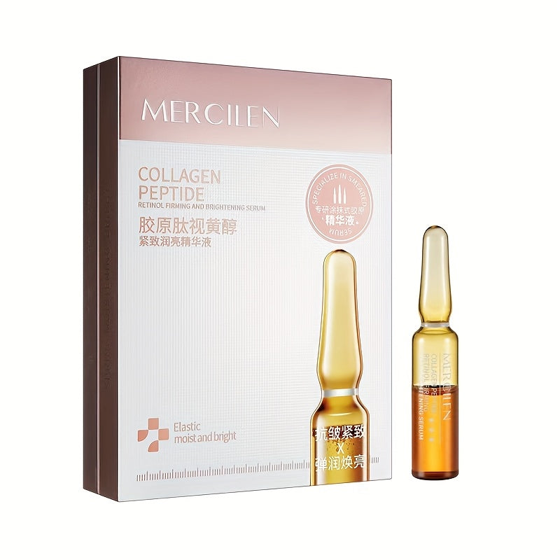 Retinol Face Serum 1.42oz - Collagen Peptide Anti Wrinkle Dropper Serum, Fragrance Free Sensitive Skin Daily Skincare for Wom