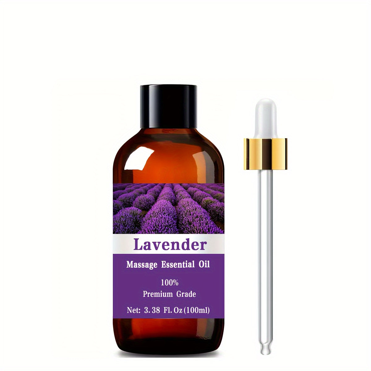 Essential Oil Lavender Aroma in 100ml Bottle for Diffuser, Massage, Meditation, Hair and Skin Use — image 7