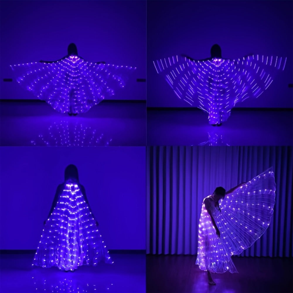 LED Feather Dance Costume Glowing Luminous with the Listed Color, Size or Set Options for Everyday Use — image 6