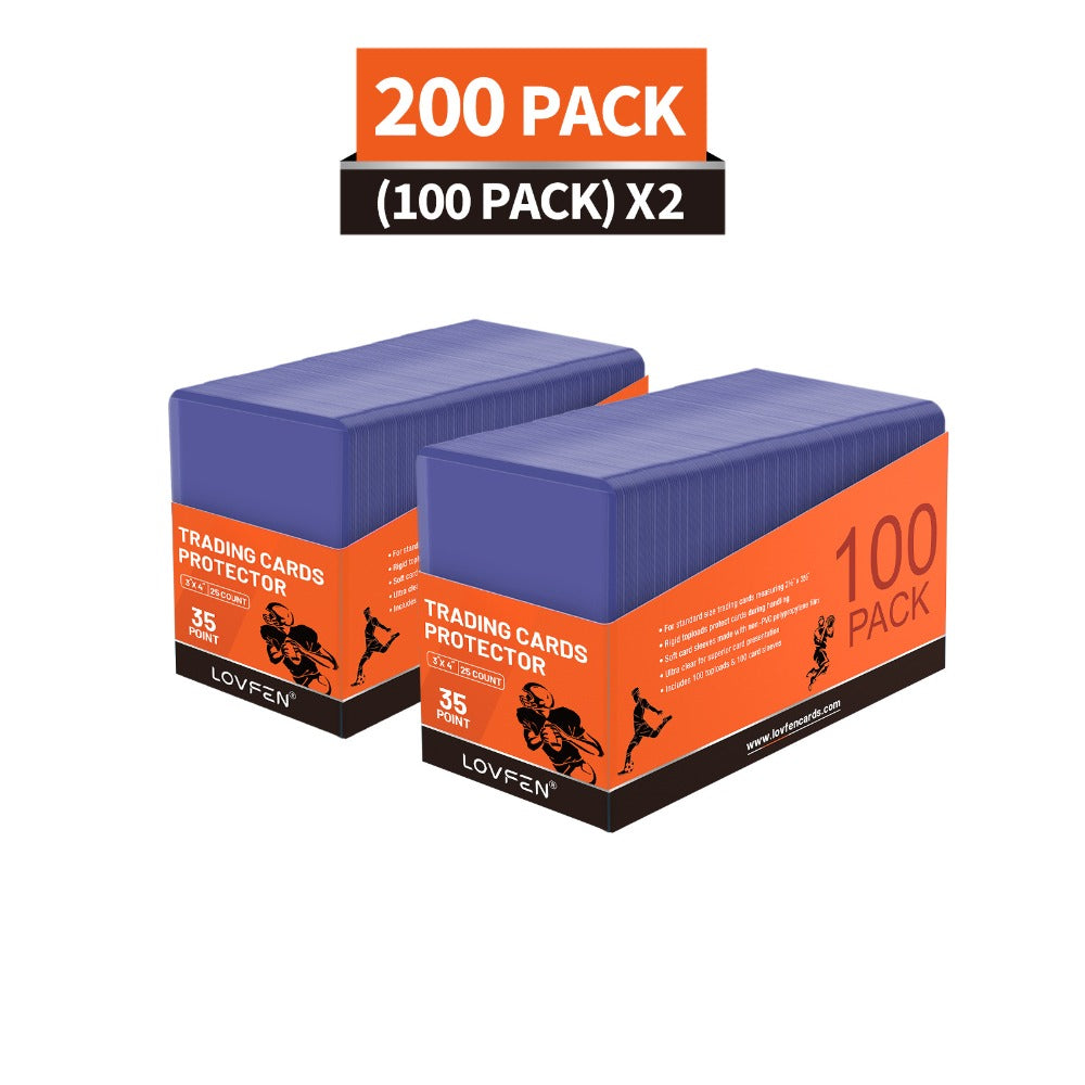 Hard Plastic Top Loaders 3x4 Baseball Card Cases, Trading Card Holders for Sports Cards Football Basketball MTG Pokemon — ima
