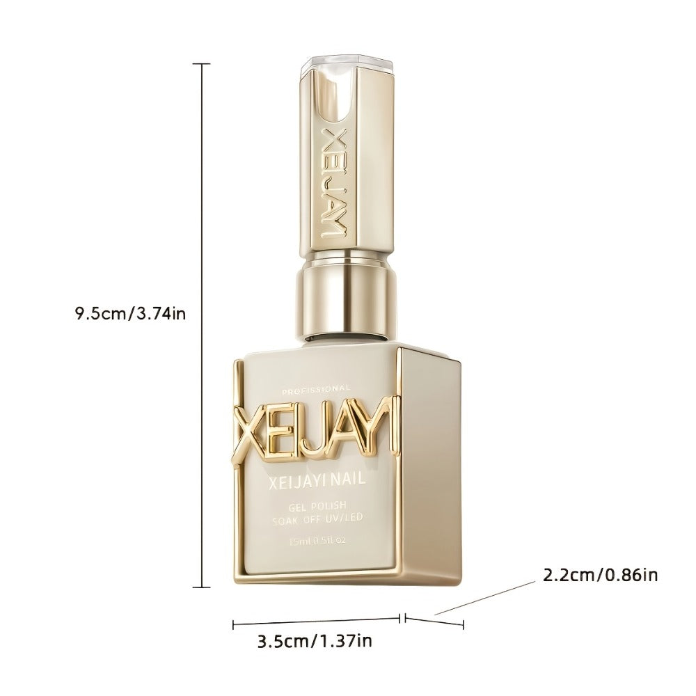 Gel Nail Polish 6-Piece 15ml Jelly Set with Glass Finish in Shades M14, M16, M17, M18, M19 and M20 — image 5